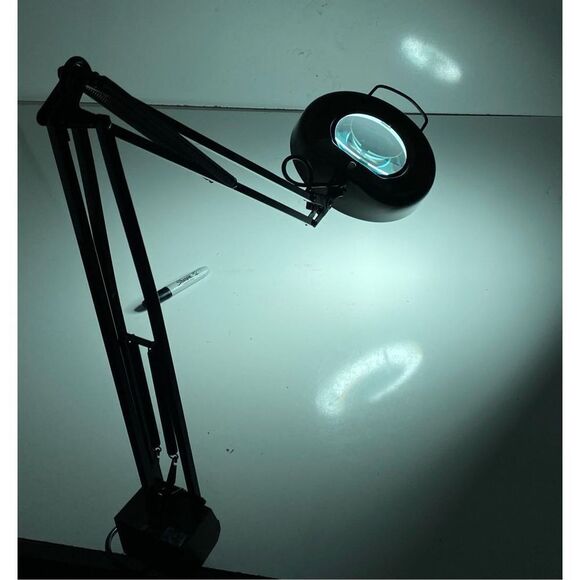 Vtg Underwriters Laboratories Medical Portable Magnifying Lamp LTS E78751 wClamp - Picture 10 of 12